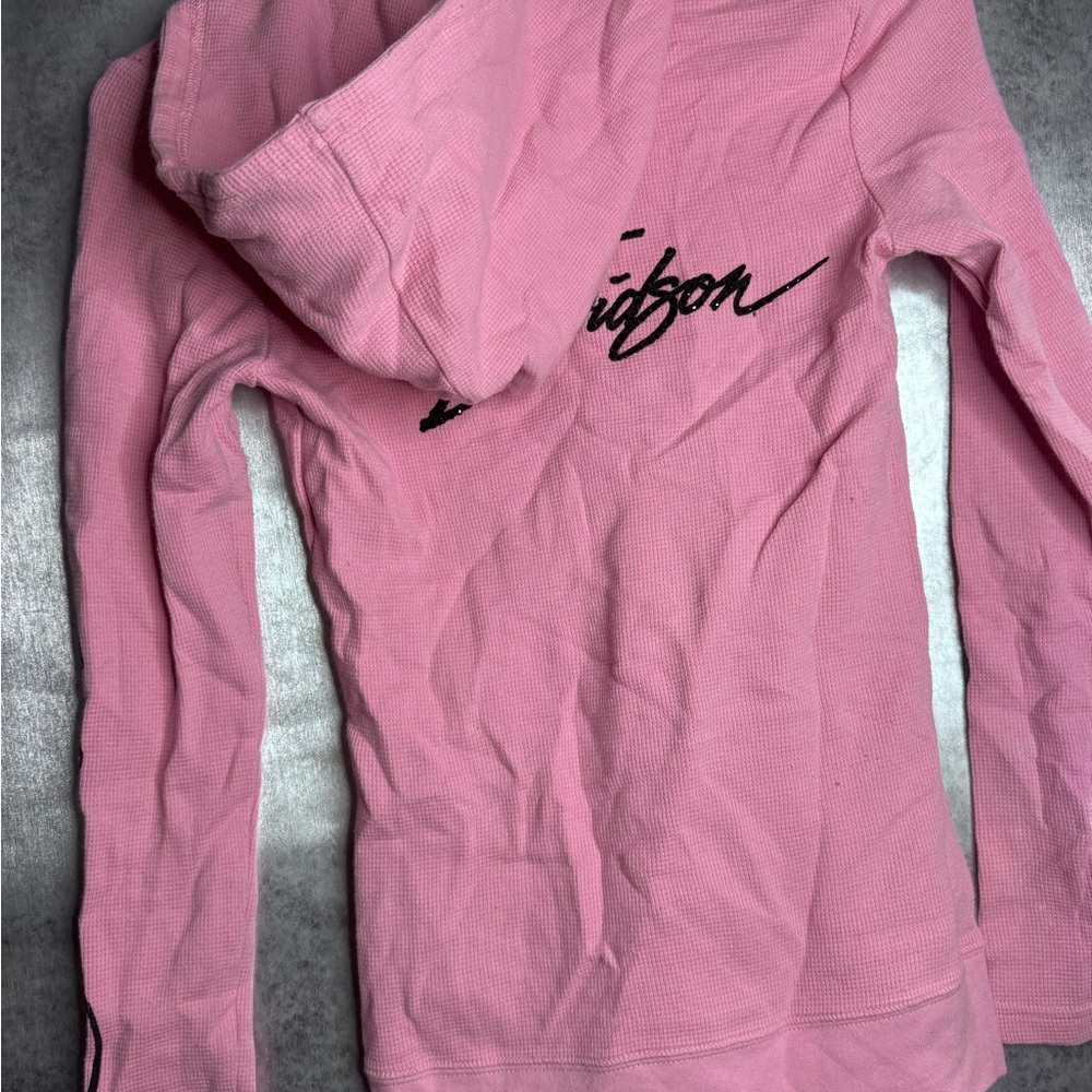 Harley Davidson women’s pink Long Sleeve Shirt. XS see description - Picture 7 of 7